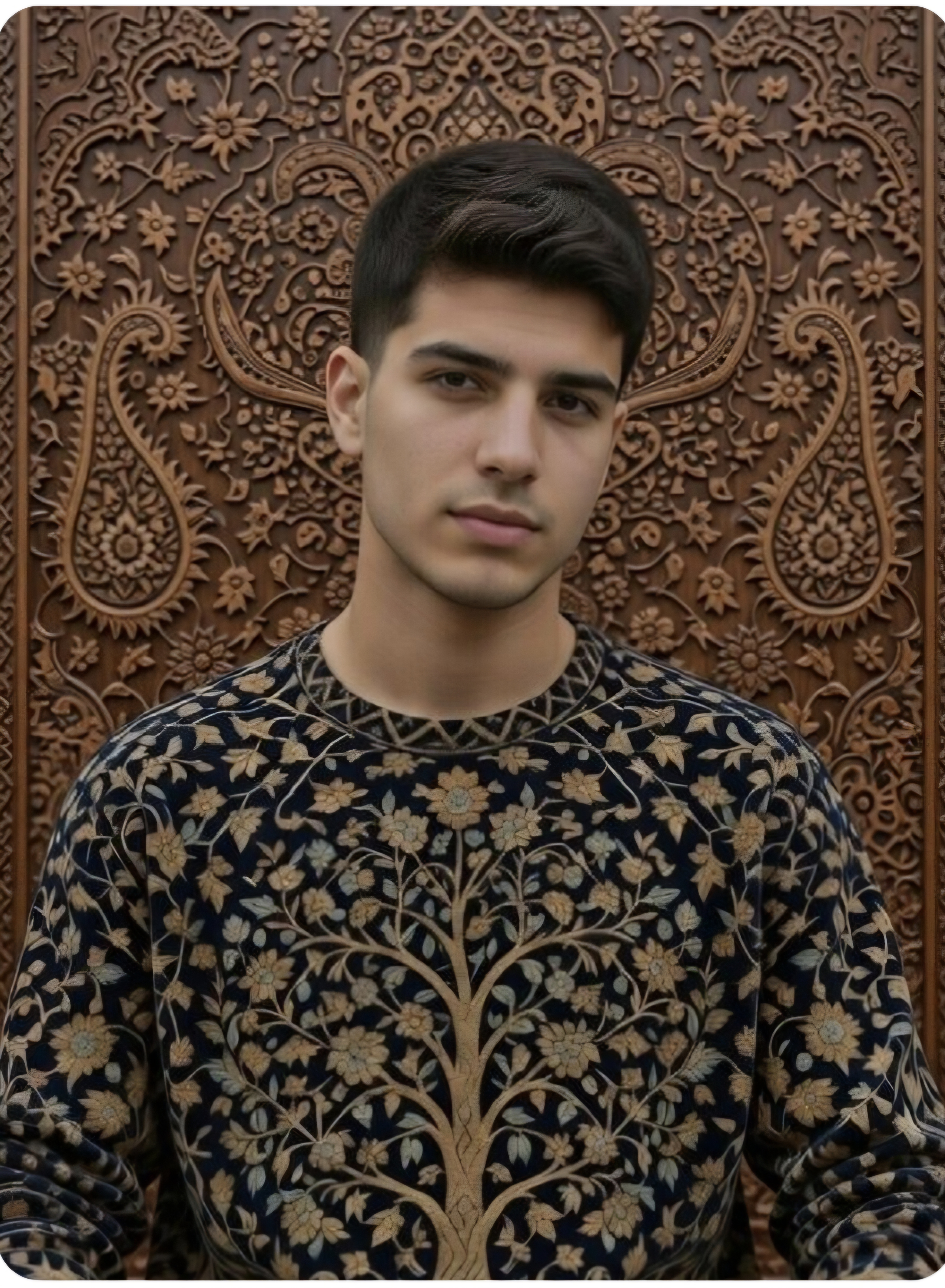 عکسِ سروش اسحاقی یزدآبادی